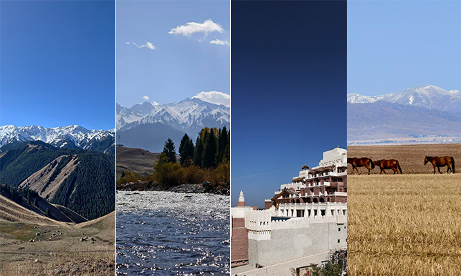 天山脚下的初秋遇见，十五天的心灵栖居